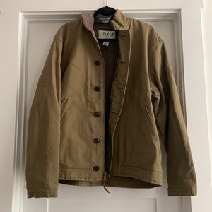 Size L Orvis Wool Lined Barn Coat